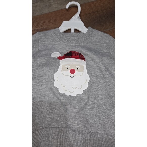 Planet Cotton Santa Plaid Two Piece Outfit Size 24M New With Tags. B9/10 - Picture 2 of 4